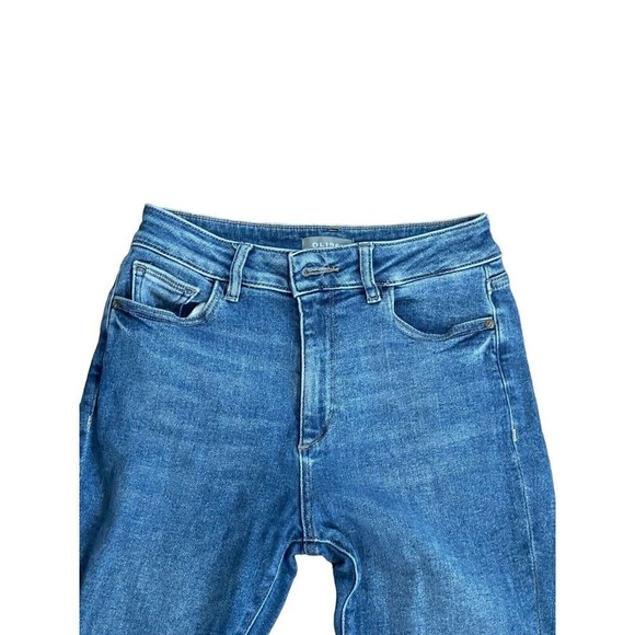 DL1961 Farrow High Rise Skinny Medium Wash Minimalist Cotton Blend Jeans 25 - Picture 3 of 8